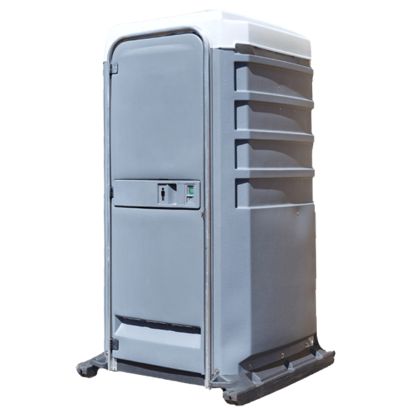Luxury VIP portable toilet rental by The Throne Depot with flush, sink, and upscale interior